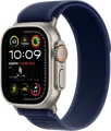 Apple Watch Ultra 2 4G 49 mm Silber Trail Armband Blau M/L