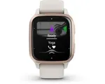 Garmin Venu Sq 2 Music - Health Smartwatch - Amoled display - 10 dagen batterij - Ivory/ Peach gold