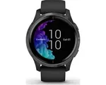 Garmin VENU Health Smartwatch - Amoled touchscreen - Stappenteller - 5 dagen batterij - Zwart/Gunmetal