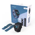 Fitbit Versa 4 bundel (met sportband) fitness smartwatch met ingebouwde GPS en tot 6 dagen batterijlevensduur - compatibel met Android en iOS.