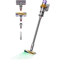 DYSON Akku-Hand-und Stielstaubsauger Dyson V15 Detect Absolute Nickel/Gelb, 660 W, 240 Airwatt Saugkraft, Stauberkennungssensor