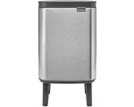 Brabantia Bo Hi Prullenbak - 4 liter - Badkamer - Matt Steel Fingerprint Proof