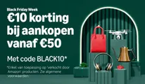 10,- korting bij besteding vanaf 50,- (Code: BLACK10)