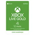Abonnement Xbox Live Gold 12 mois
