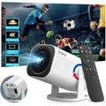XGODY XGODY Tragbarer Projektor Mini-Beamer (260 lm, 1500:1, 3840 x 2160 px, Mini Projektor mit Android 14/WiFi 6/BT 5.4/ 180-Grad- Winkel)