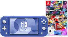 Nintendo Switch Lite Blau + Mario Kart 8 Deluxe Switch