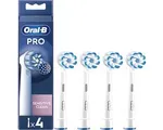 Oral-B Sensitive Ultra Thin EB60 – 4 stuks - Origineel - Zachte Borstelharen - Voor Oral-B - Tandenborstels