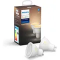 PHILIPS HUE Pack de 2 ampoules White Ambiance &#8211; 5,5 W &#8211; GU10 &#8211; Bluetooth
