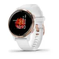 Garmin 010-02429-13 Venu 2S - multisport gps aangesloten horloge met amoled scherm - lange batterijduur (10 dagen) - roségoud / wit - 40 mm kast