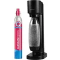 SodaStream Wassersprudler Wassersprudler SodaStream GAIA, (Starter-Set, Wassersprudler-Starter-Set), Kabelloser Wassersprudler mit Quick-Connect-Syste