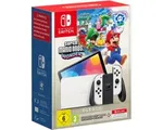 Nintendo Switch OLED bundel - Super Mario Bros. Wonder game + 12 maanden Online Lidmaatschap - Wit