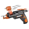 WORX WX255 Akkuschrauber mit automatischem Wechsel des Bit-Magazins & optionalem Schraubenhalter für schnelles, müheloses Schrauben – 4V Schrauber mit
