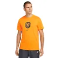 Nike Nederland WK 2022 Logo T-Shirt Oranje