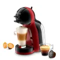 Krups NESCAFÉ Dolce Gusto KP123H Mini Me handmatige koffiecupmachine zwart/cherry rood, 15 bar, meer dan 30 koffiecreaties en andere heerlijke warme e