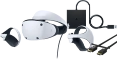 Sony PlayStation VR2 + Adaptateur PC + DisplayPort 1.4 Cu00e2ble 3 Mu00e8tres