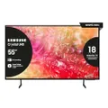 Samsung Smart TV 55" UE55DU7190UXZT, Crystal 4K UHD, 4K Upscaling, Slim Look, DVBT-2, Q-Symphony & OTS Lite, Integrato con Bixby, comp con Alexa e Goo