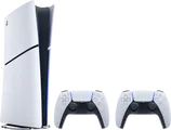 PlayStation 5 Digital Edition (Slim) + Twee DualSense Draadloze Controllers
