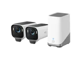 Eufy Caméra De Surveillance S3 Pro 2+1 Blanc (t88923w1)