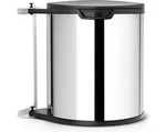 Brabantia Built-in-Bin Prullenbak - 15 liter - Brilliant Steel