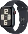 Apple Watch SE (2022) 4G 44mm Midnight Aluminium Sportband M/L