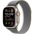 Apple Watch Ultra 2 Titanium Smartwatch (4,9 cm/1,92 Zoll, Watch OS 10), Trail Loop