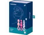 Satisfyer Plugs gemaakt van siliconen, 13,5 - 14 cm, 3 delen