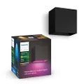 Philips Hue Resonate Down Wandlamp - Wit en Gekleurd Licht - IP44 Waterbestendige Muurlamp - Dimbaar - Buitenverlichting - Verbind met Hue Bridge - We