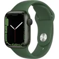 Apple Watch Series 7, 41mm, GPS [2021] &#8211; Green Aluminium Case with Clover Sport Band