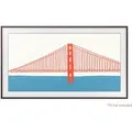 Samsung VG-SCFA55BW - Decoratief frame voor TV - 55" - bruin - voor Samsung QE55LS03AAU, QE55LS03AU, QN55LS03AAF
