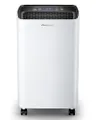 Pro Breeze 6L/dag Luchtontvochtiger – 2L Tank – Vochtigheidsweergave, 3 Standen, Continu Water Afvoer en Timer – Verwijderd Schimmel, Damp en Vocht - 
