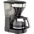 Melitta Easy Top Koffiezetapparaat Zwart Capaciteit koppen: 10 Glazen kan, Warmhoudfunctie