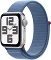 Apple Watch SE (2022) 40 mm Silber Aluminium Sport Loop