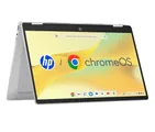 HP Chromebook x360 Laptop, 14" Touchscreen, Intel Prozessor N100, 4 GB DDR4 RAM,128GB eUFS, Intel UHD Graphics, ChromeOS Betriebssystem, QWERTZ, Gemin