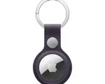 Apple AirTag FineWoven Key Ring – Midnight Purple