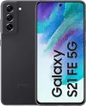 Samsung Galaxy S21 FE 5G, Android Smartphone, 6,4 tums Dynamic AMOLED-skärm, 4 500 mAh batteri, 128 GB/6 GB RAM, mobiltelefon i grafit, inkl. 36 månad