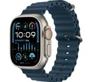 APPLE Watch Ultra 2 Cellular &#8211; 49 mm Titanium Case with Blue Ocean Band, Silver/Grey,Blue