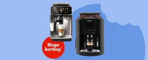 Tot 100,- korting op volautomatische espressomachines