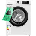 Bomann® Waschmaschine 10kg | max. 1400 U/min | 10 Jahre Motor-Garantie | effizienter, leiser & langlebiger Invertermotor | 15 Programme | Endzeitvorwa