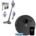 TONIHOMI® - Combi deal Robotstofzuiger M30 + Steelstofzuiger V07