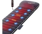 WNHB® Infrarood Deken met Massage - Elektrische 1 Persoons Warmtedeken - Massagematras met 6 Verwarmingszones en 10 Vibratiemotoren