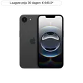 Apple Iphone 16e - 5g 128 Gb Zwart
