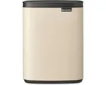 Brabantia Bo Prullenbak - 7 liter - Badkamer - Soft Beige