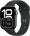 Apple Watch Series 10 46 mm Schwarz Sportarmband S/M