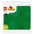 LEGO 10980 DUPLO La Plaque De Construction Verte, Socle de Base Pour Assemblage et Exposition, Jouet de Construction Pour Enfants