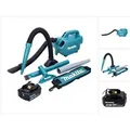 Makita Akku-Handstaubsauger DCL 184 F1 Akku Staubsauger 18 V 54 mbar 0,5 l + 1x Akku 3,0 Ah - ohn