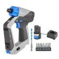 Dremel Blueprint 12V Brushless 3-in-1 accuboormachine set met geïntegreerde profiel zoeker, afneembare laserwaterpas, 2,0 Ah batterij, 1x bitset (9pcs