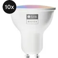 tink Basics White & Color GU10 Bulb mit Matter - 10er-Set