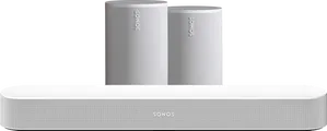 Sonos Beam Gen2 Blanc  + 2x Era 100 Blanc