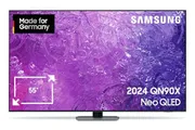 Samsung Neo QLED 4K QN90X Fernseher 55 Zoll, Neural Quantum 4K AI Prozessor, Mini LED TV, Quantum-Matrix-Technologie, AI Upscaling, Smart TV, Gaming H