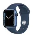 Apple Watch Series 7 GPS, boîtier Aluminium Bleu 41mm avec Bracelet Sport Bleu Abysse